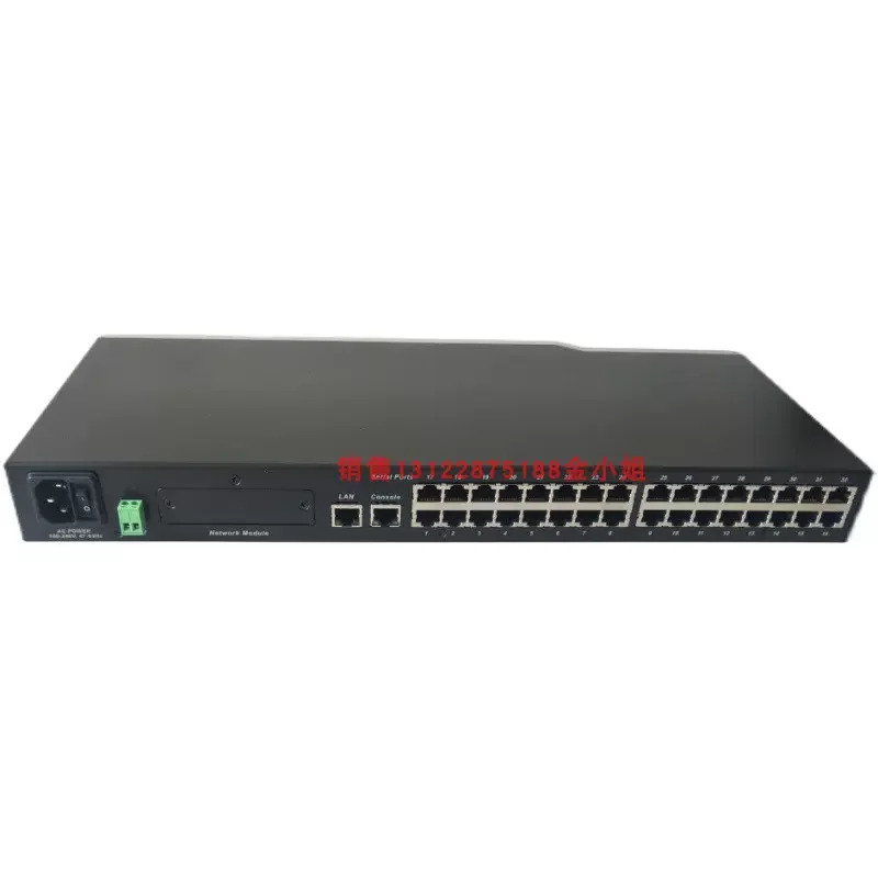 대만 NPORT 6650-32 32 포트 RS232/422/485 신