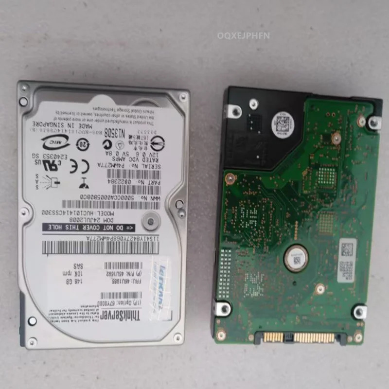 Lenovo호환오리지널 하드 146GB SAS 2.5 인치 서버 HDD 46U1986 46U1692 67Y0000 HUC101414CSS300