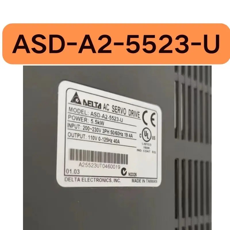 리퍼 A2 서보 드라이버 ASD-A2-5523-U 완료 5.5KW 기능이 손상
