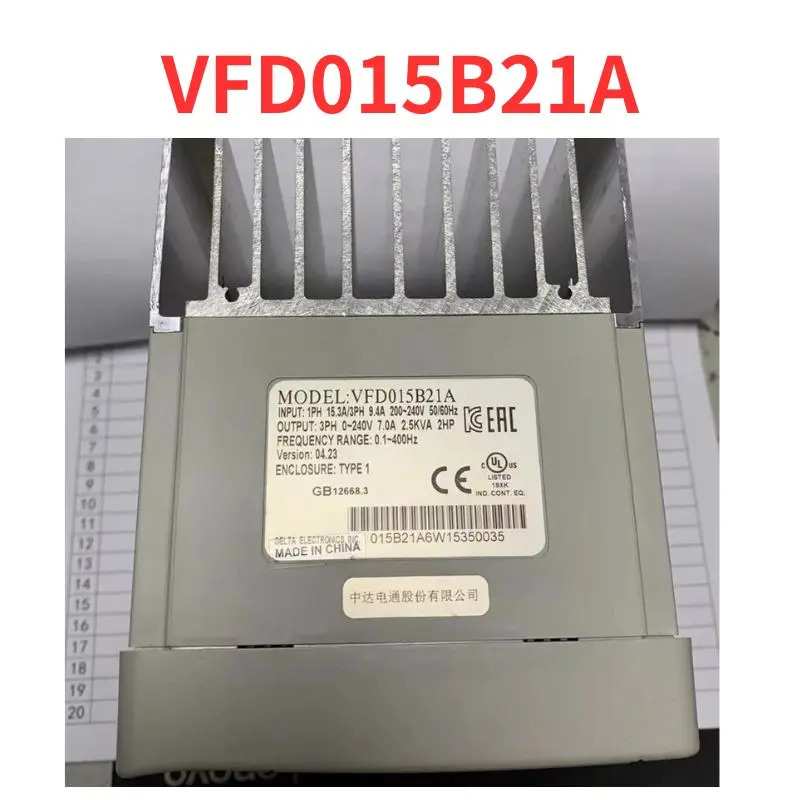 리퍼 완료 주파수 변환기 VFD015B21A 신