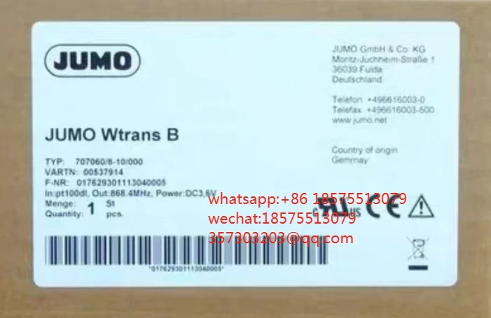 Jumo WTrans B 717060/8-10/000 00537914 무선 센서