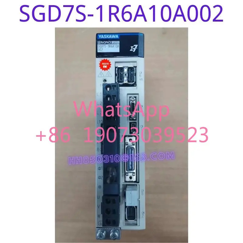 리퍼된 드라이버 SGD7S-1R6A10A002 200W 기능 리퍼 완전외관