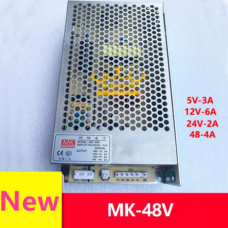 MINGKUN 48V4A 24V2A 12V6A 5V3A MK-48V새 원본 전원공급장치
