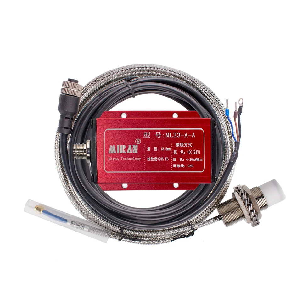 Miran Tech 센서 효과적스트로크 와전류센서 변압기 ML33-A-12.5