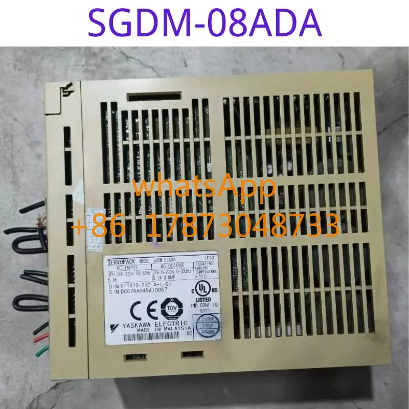리퍼된 드라이버 SGDM-08ADA 기능은 그대로 리퍼되었으며 외관도 유지되었습니다.