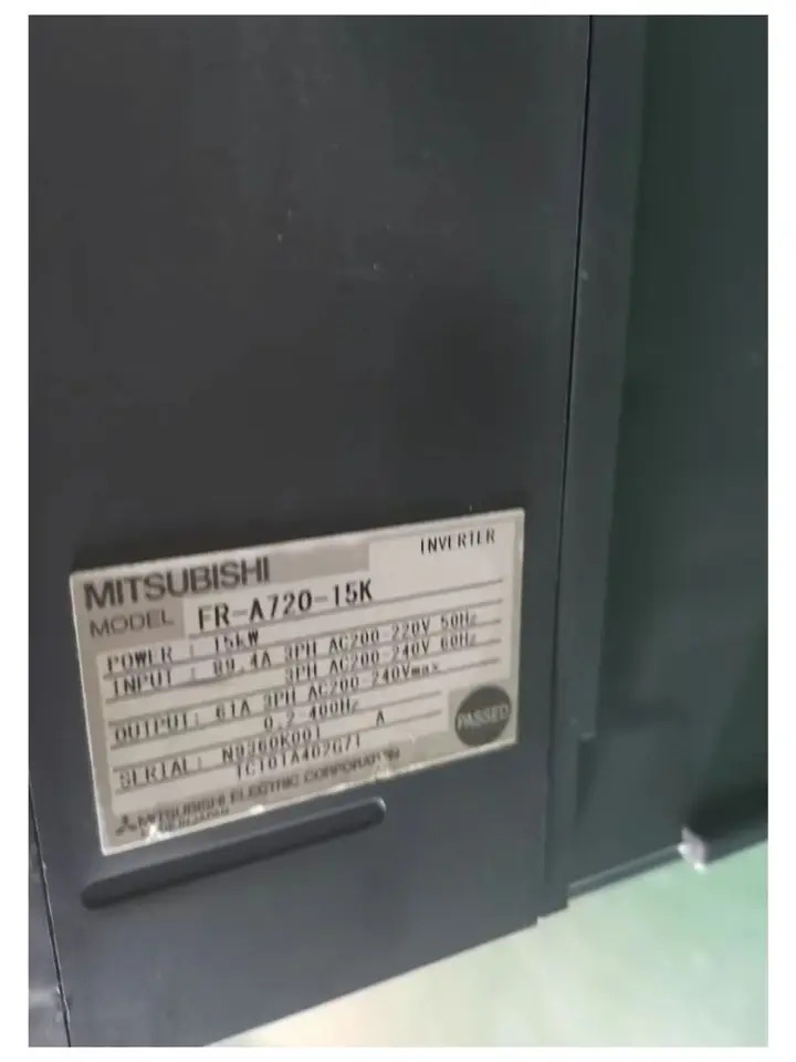 리퍼 FR-A720-15K 인버터 완료
