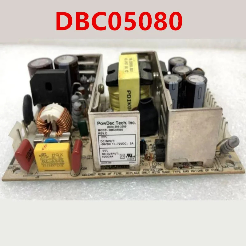 POWDEC 5V8A DBC05080 3.3V6A 12V0.5A UPN43-31 리퍼 전원공급장치 것처럼 작동