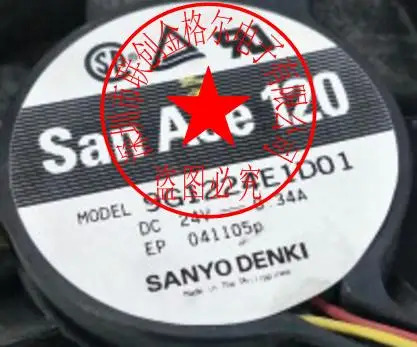 오리지널 풍량 냉각팬 9G1224E405 24V 0.37A