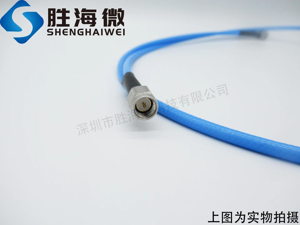 DC-18GHz SMA 마이크로웨이브 동축 케이블 리퍼 SHWCB-1000-S S MM 1m