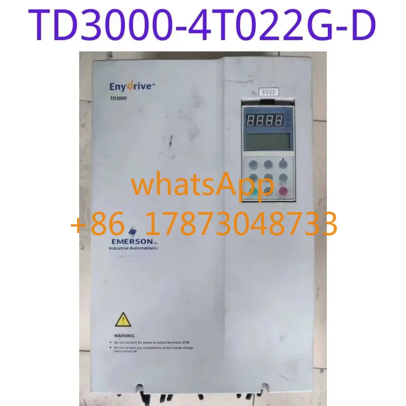 리퍼된 주파수 변환기 TD3000-4T022G-D 22KW 기능은 그대로 리퍼되었으며 외관도 유지되었습니다.