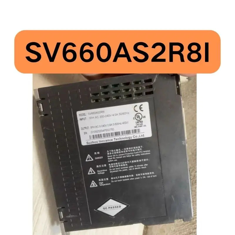 리퍼 SV660AS2R8I 400W 서보 드라이버 완료 기능 손상