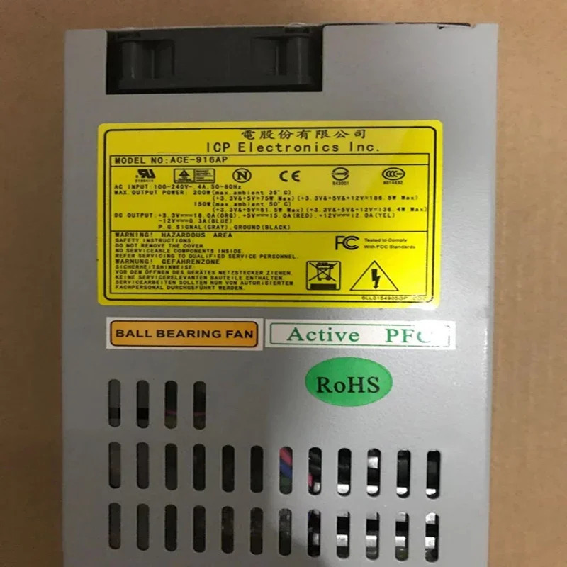 스위칭 전원공급장치 ACE-916AP ACE-916A PSU IEI AT P8P9 200W