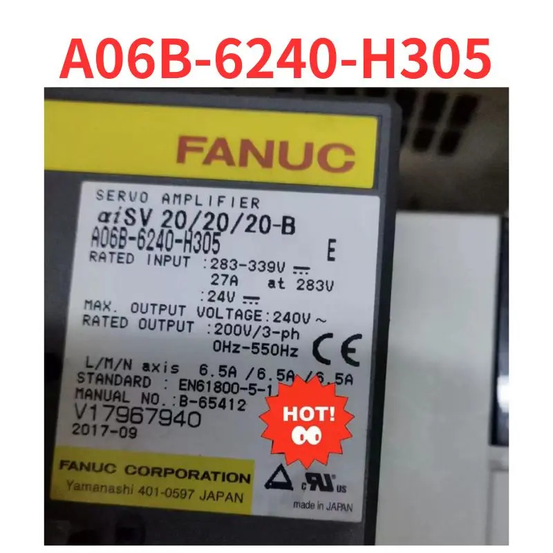 A06B-6240-H305 서보 드라이버 리퍼 완료 신