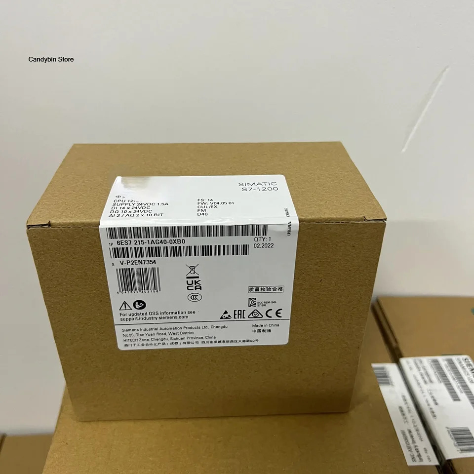 S7-1200 CPU 모듈 6ES7215-1AG40-0XB0 6ES72151AG400XB0