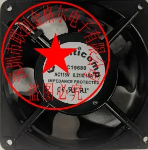 오리지널 알루미늄프레임 냉각팬 일본 MC19680 AC115 V 0.21/0.18A