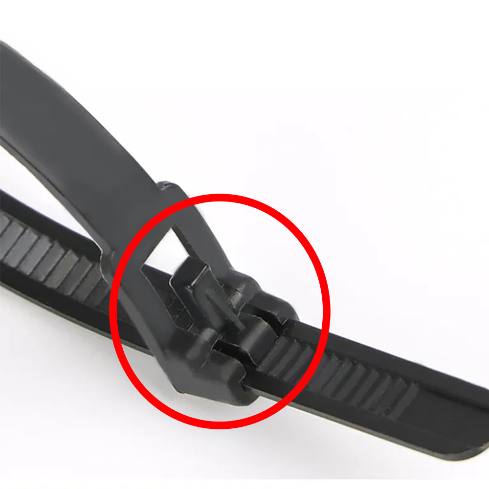 재사용케이블타이 재활용 배선 전선 타이밴드 규격 종류 150mm50개 이미지 7