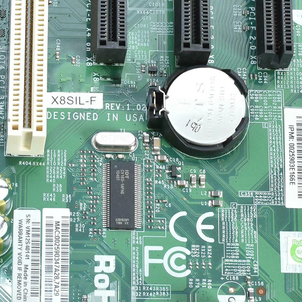 Supermicro X8SIL-F 1156 3420 데스크탑 마더보드 DDR3 시스템 메인보드