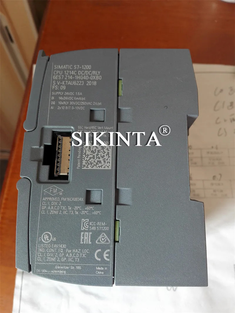 PLC 모듈 6ES7214-1HG40-0XB0 원본