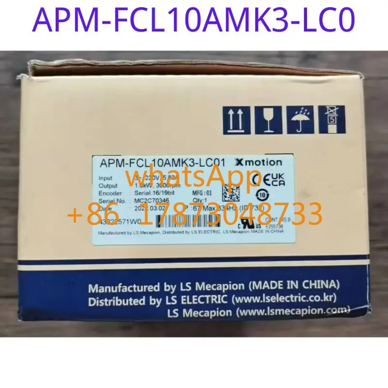 오리지널 모터 APM-FCL10AMK3-LC0 1KW