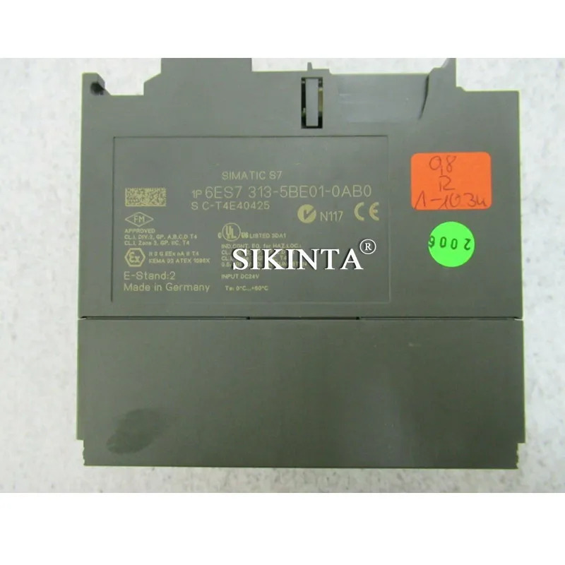 S7-300 CPU 모듈 6ES7 31BE00-0AB0 31BE01-0AB0 완전히 리퍼