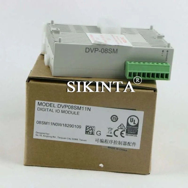 PLC 모듈 DVP08SM11N DVP16SM11N 확장 디지털 IO 완전 리퍼