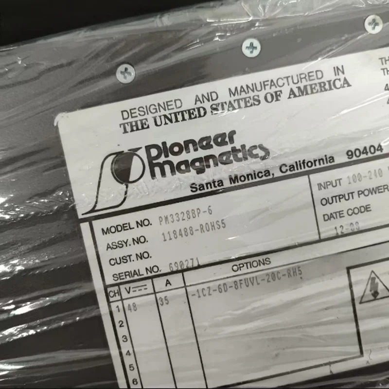 Pioneer Magnetics PM3328BP-6리퍼 전원공급장치가 새 처럼 작동함