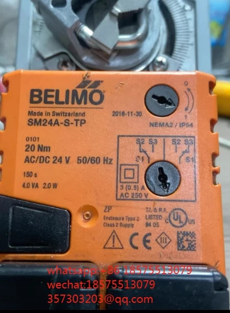 BELIMO SM24A-S-TP 아날로그 전기 에어 밸브 액추에이터