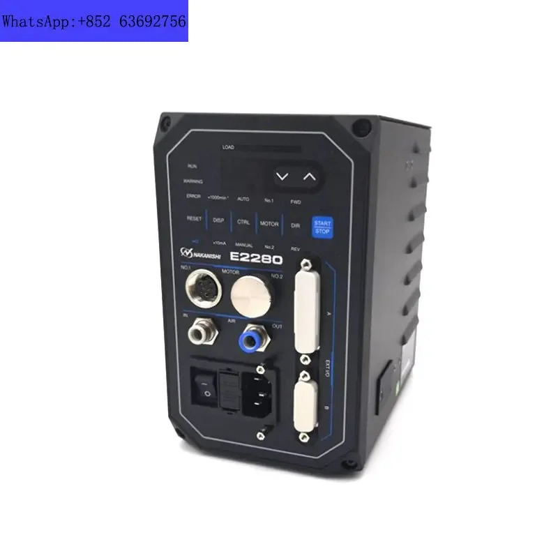 고속 전기 스핀들 모터 속도 제어 서버 나카니시 공작 기계 E2280