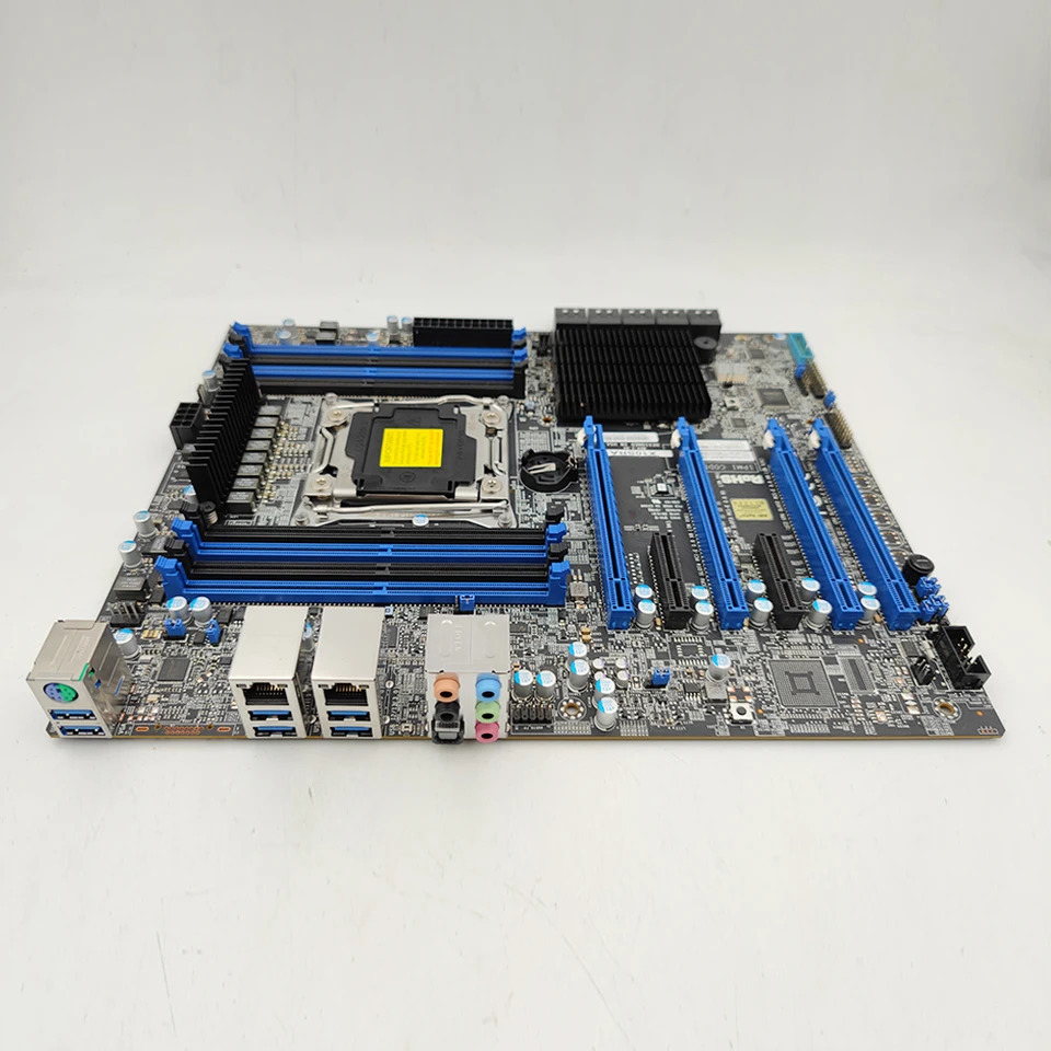 슈퍼 마이크로 워크스테이션마더보드 X10SRA LGA2011 지지대 E5-2600 1600 V4 V3 i7 DDR4 PCI-E 3.0 SATA3
