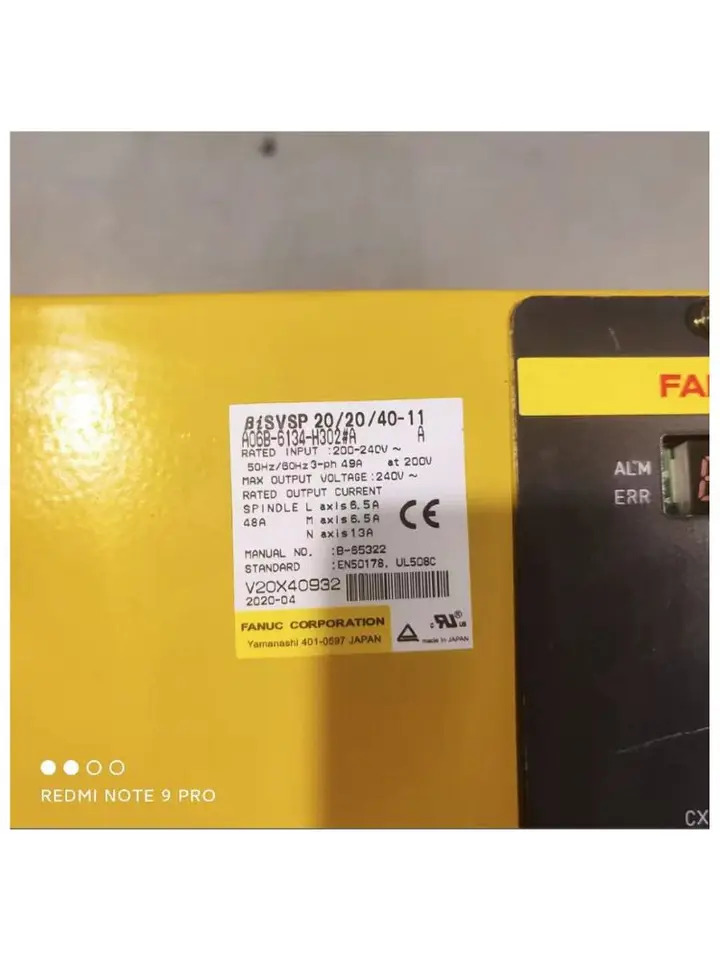 리퍼 A06B-6134-H302 드라이브 완료