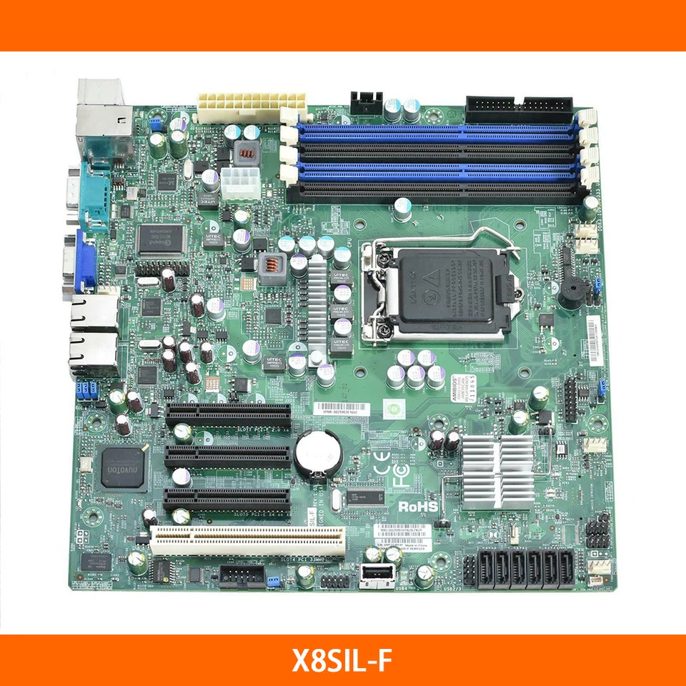 Supermicro X8SIL-F 1156 3420 데스크탑 마더보드 DDR3 시스템 메인보드