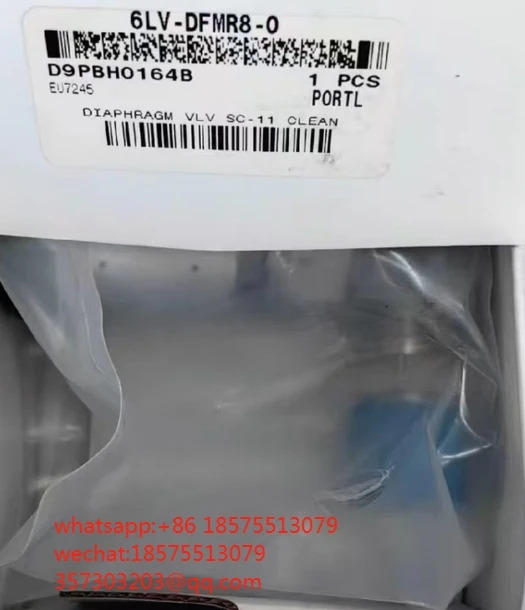 Swagelok 6LV-DFMR8-0 D9PBH0164B EU7245 DIAPHRAGM호환VLV SC-11 CLEAN