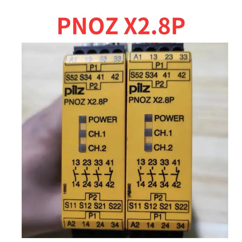 PNOZ X2.8P 릴레이 리퍼 완료 신