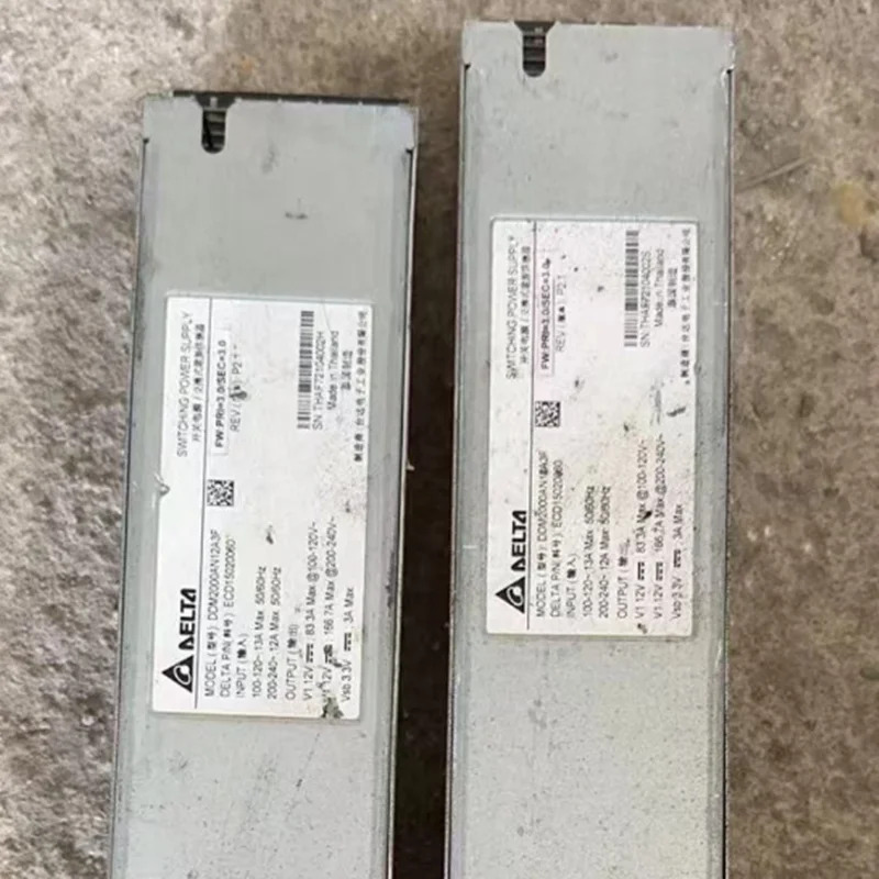 리퍼 전원공급장치 DELTA 2000W DDM2000BH12A3F ECD15020060 새 것처럼 작동
