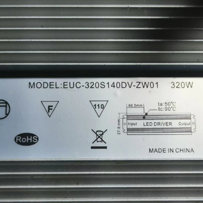 INVENTRONICS 오리지널 전원공급장치 EUC-320S140DV-ZW01 114-228V 320W