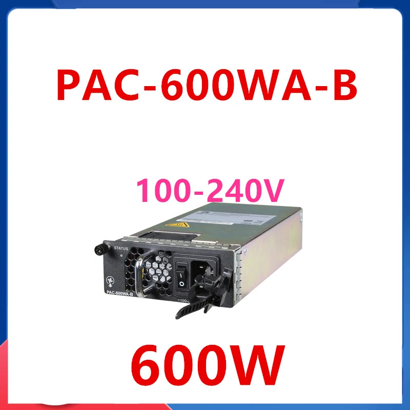 화웨이호환 S6720 오리지널 PC PSU 600W 전원공급장치 PAC-600WA-B 신