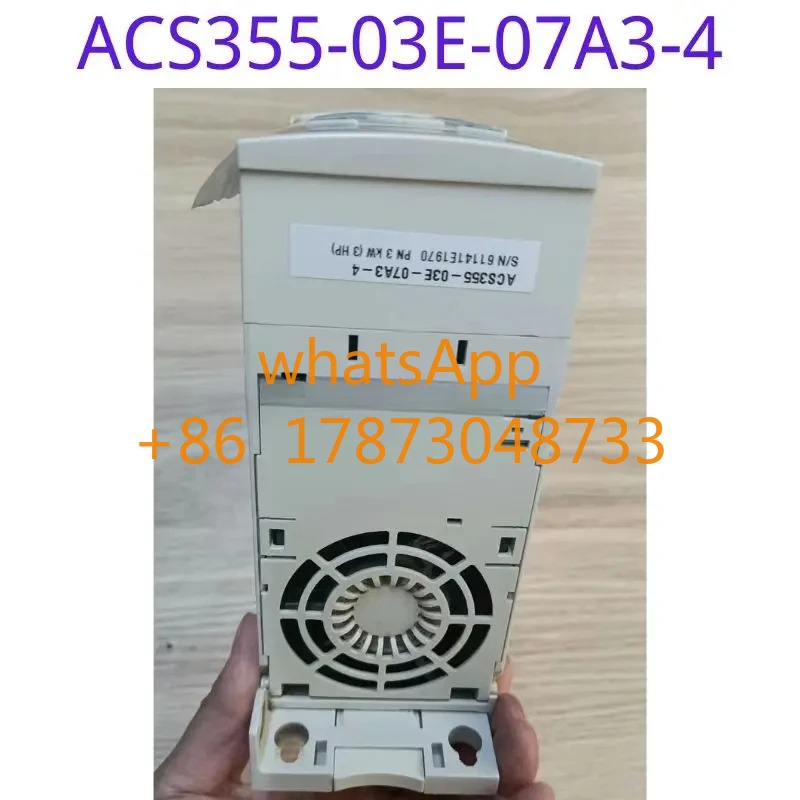 리퍼된 주파수 변환기 ACS355-03E-07A3-4 380V 3kw 기능 그대로