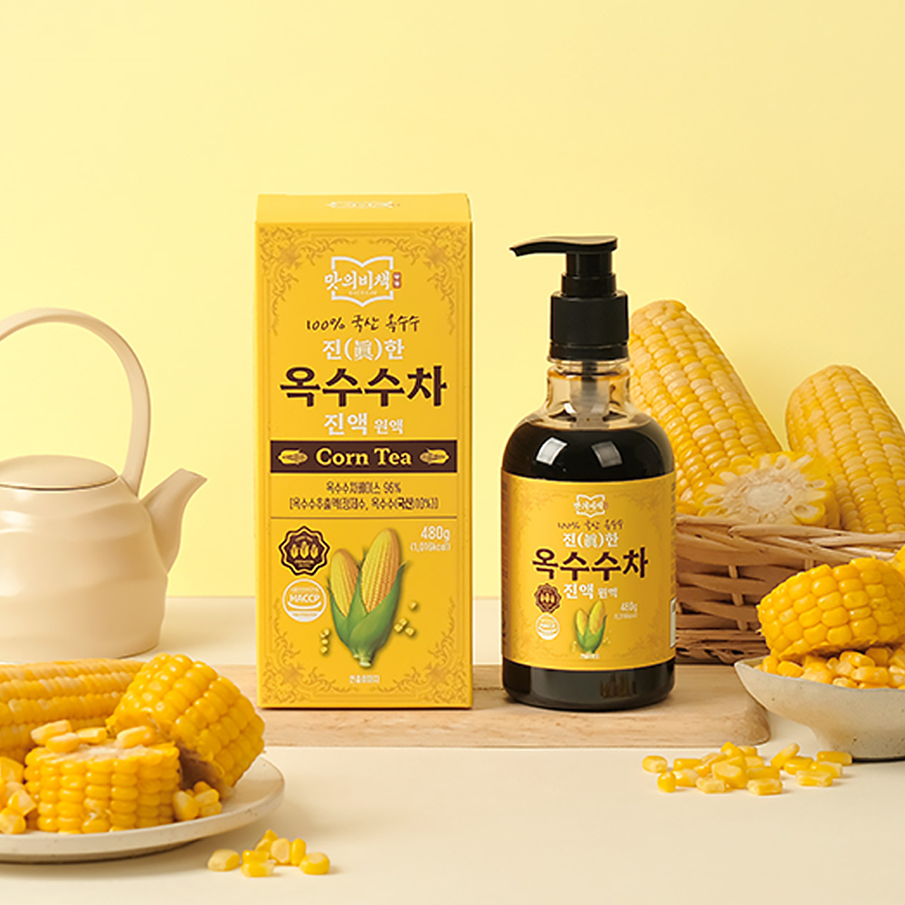 맛의비책 진한 국산 옥수수차 진액 원액 480g, 1개 이미지 6