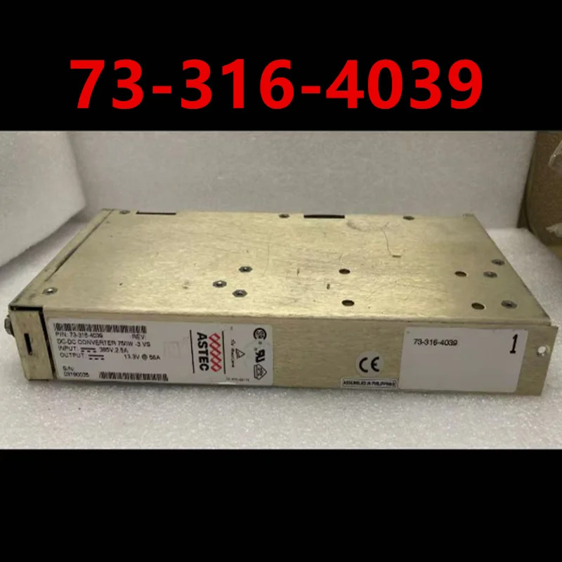 ASTEC 13.3V56A 750W 73-316-4039리퍼 전원공급장치 새 처럼 작동