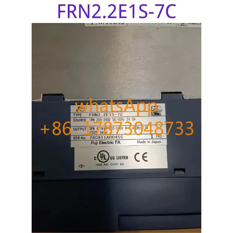 리퍼 주파수 변환기 FRN2.2E1S-7C 2.2KW 220V 기능 완료