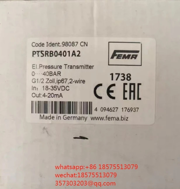 하니웰 PTSRB0401A2 압력센서