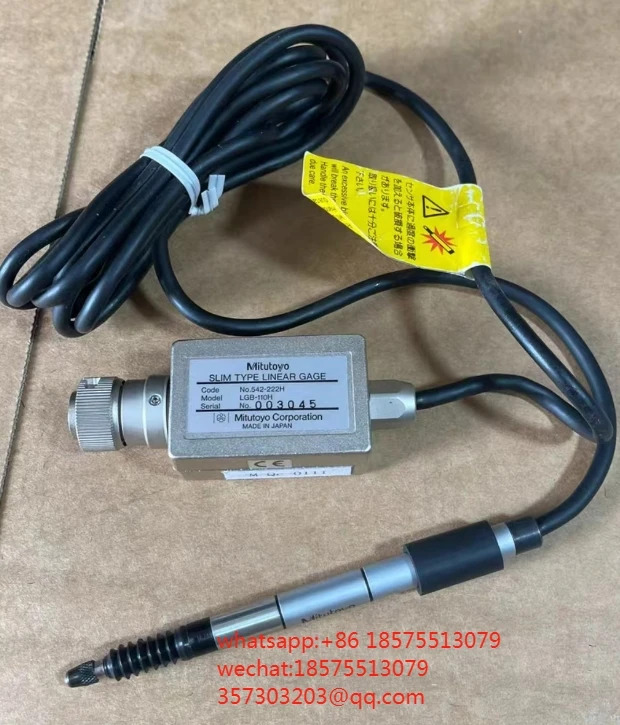 Mitutoyo LGB-110H 슬림형 선형 게이지 542-222H 변위센서 003045