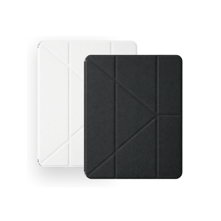 아이스토리 iPad 11세대 A16 10세대 투명 슬라이드 커버 분리 폴리오 Y형 케이스 - 상품 이미지