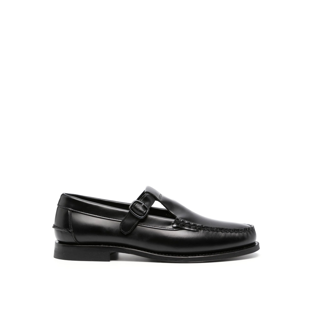 헤레우 남성 FW26 블랙 Moccasins MFALBE ALBER - 상품 이미지