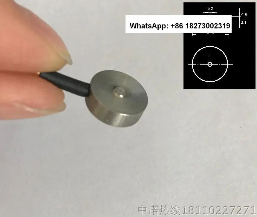 초박형 계량 힘 센서 스몰 사이즈 직경 10mm 높이 3.5mm