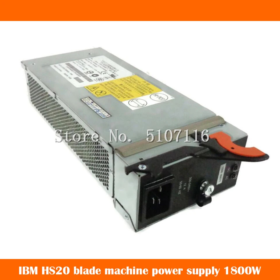 IBM HS20 기계 74P4400 74P4401 DPS-1600BB A 전원공급장치 전 완전 리퍼 1800W