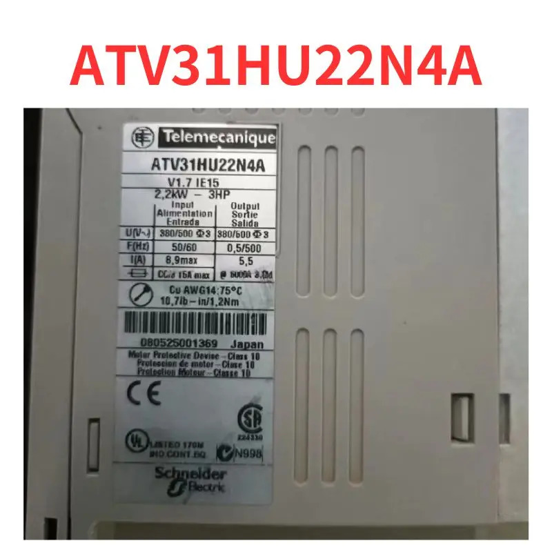 리퍼 완료 주파수 변환기 신 ATV31HU22N4A