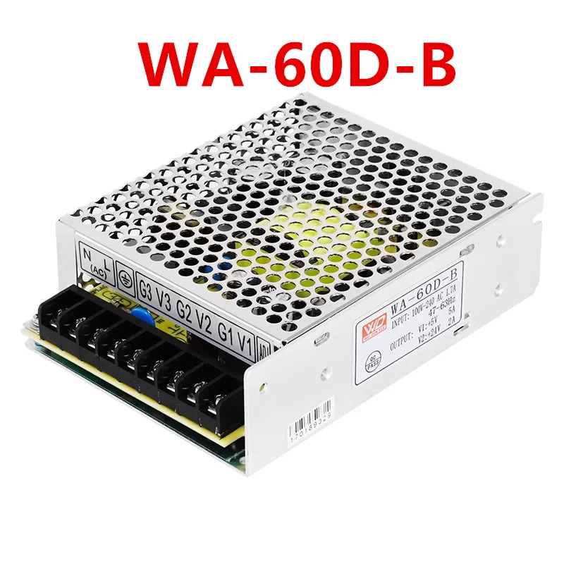 WD 5V5A 24V2A 60W WA-60D-B새 원본 전원공급장치