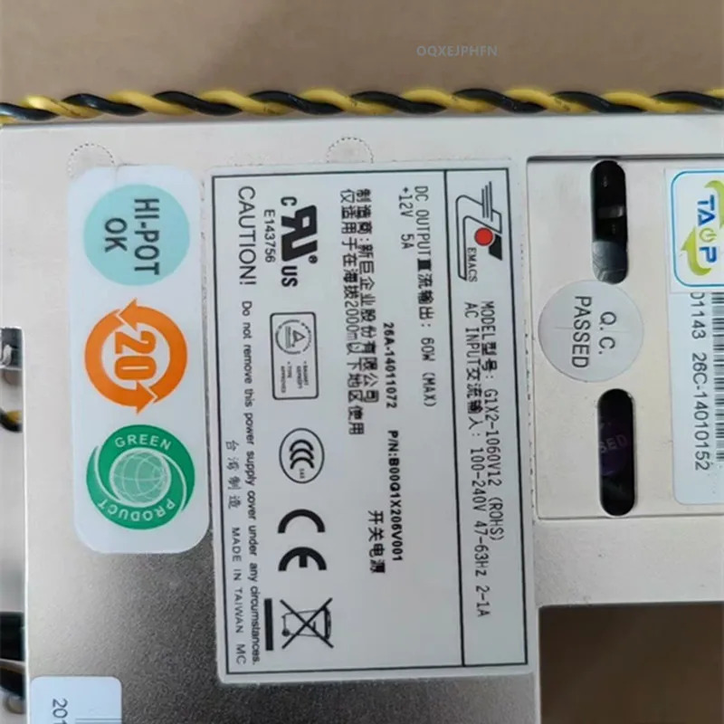 EMACS 1 오리지널 전원공급장치 60W G1X-1060V12 G1X2-1060V12 810W M1W-2810V 500W M1X-3550V