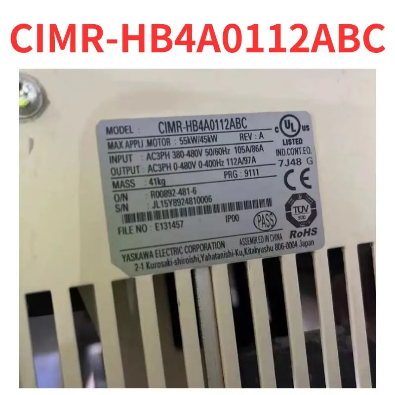 CIMR-HB4A0112ABC 주파수 변환기 리퍼 완료 신